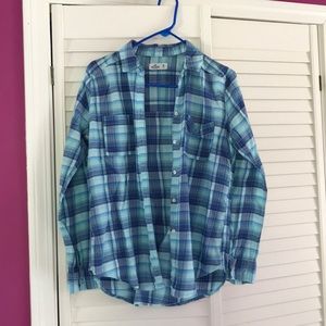 Blue flannel